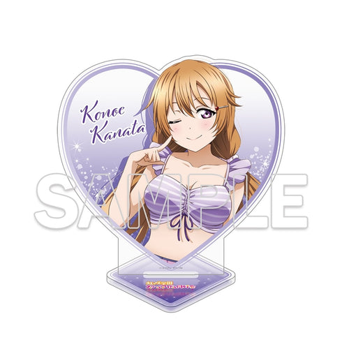 『ラブライブ!虹ヶ咲学園スクールアイドル同好会』ハート型ラメ入りアクリルスタンド 近江彼方